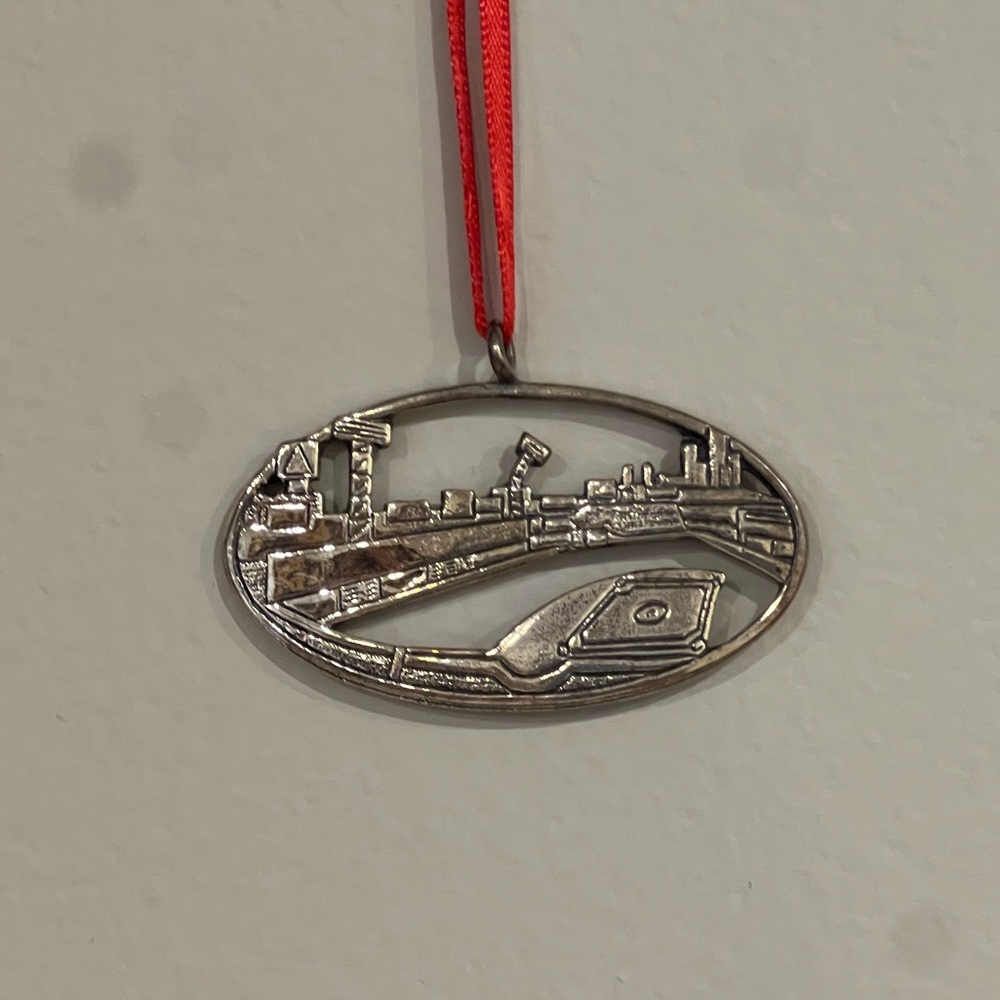 Shreve Crump & Low Sterling Silver Fenway Ornament